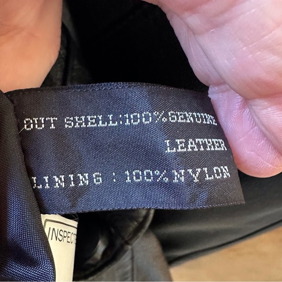 Pelle Vintage Black Leather Longline Button Down Jacket Coat - Picture 9 of 12